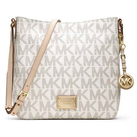 michael kors signature vanilla crossbody|Michael Kors handbags.